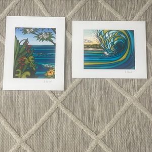 Heather brown Artwork (2 signed pieces)